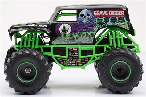 new bright grave digger truck